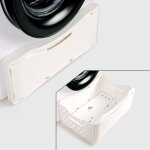 Wembi panier � linge pliable 40l aimant� ? se range contre le lave - linge ? compatible machines � hublot ...