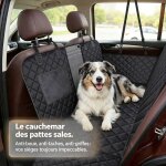 �whd�housse de si�ge voiture pour chien - banquette arri�re �tanche antid�rapante universelle fen�tre ...