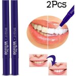 Stylo de blanchiment des dents - blanc - 2 pices - limine les taches - facile  utiliser - pour adultes ...