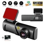 Wi fi cam�ra voiture tableau de bord full hd 1080p enregistreur vid�o dashcam