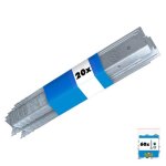 Wickey ancrage au sol ancrage poteau - set de 20 ancrages pour aire de jeux & portique balanoire