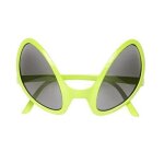 Lunettes de dguisement - widmann - modle tranger - cadre vert