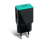 Wiko chargeur secteur 21mah usb - noir / bleen