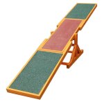 Wiltec bascule balançoire pour chien ? 1800 x 300 x 300 mm ? capacité Wiltec bascule balançoire pour chien ? 1800 x 300 x 300 mm ? capacité