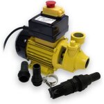 Wiltec pompe � fuel gasoil bio autoaspirante ? 230 v / 550 w / 40 l / min ? hauteur daspiration max. ...