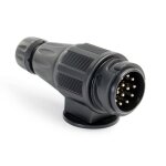 Wiltec prise de remorque 13 broches ? 12 v ? adaptateur en plastique ? Wiltec prise de remorque 13 broches ? 12 v ? adaptateur en plastique ?
