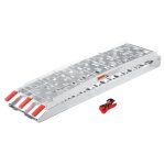 Wiltec rampe de chargement pliable 2230 x 290 x 100 mm ? capacit� de charge max. 340 kg ? en aluminium ...