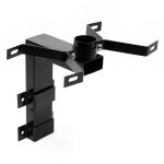 Wiltec support mural pour bo�te aux lettres design style am�ricain 50 x 120 x 250 mm couleur noire acier ...