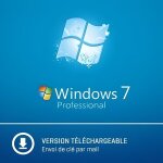 Windows 7 pro professionnel - 32 / 64 bits - a tlcharger