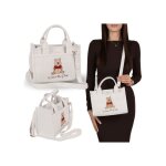 Winnie lourson disney sac � main beige pour femme sac � main en lin pour jeune fille sac fourre - tout ...