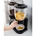 Wiss distributeur de céréales idéal pour des céréales / fruits secs / bonbons - 2 x 3. 5l Wiss distributeur de céréales idéal pour des céréales / fruits secs / bonbons - 2 x 3. 5l
