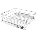 Wiss etagre de cuisine tiroir tlescopique panier de rangement extensible tablette en inox pour placard ...