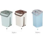 Wiss kit balai serpill�re & seau essoreur - balai microfibre plat avec manche en inox style 1 couleur ...