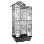 Wiss volière cage à oiseaux perruche mandarin canaris portable avec perchoirs mangeoire 46 x 36 x 99 ... Wiss volière cage à oiseaux perruche mandarin canaris portable avec perchoirs mangeoire 46 x 36 x 99 ...