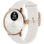 Withings scanwatch light - montre connect�e sant� cardiovasculaire 37mm or rose