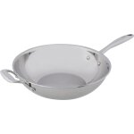 Wok - cosy & trendy - classic - acier inoxydable - �30 cm - tous feux dont induction