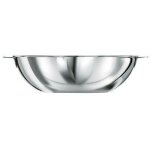 Wok - cristel - multiply - 20 cm - inox 18 / 10 - compatible tous feux et induction
