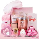 Women& s gift set with scented candle &amp body care birthday gift for women 15 - 70 years welln coffret ...
