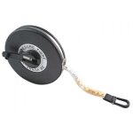 Double décamètre - wonday - 20 m - fibre de verre - noir - a ruban Double décamètre - wonday - 20 m - fibre de verre - noir - a ruban