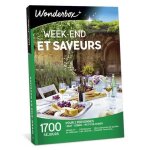 Wonderbox - coffret cadeau - week - end et saveurs - 1700 sjours savoureux