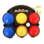 Valise de p�tanque - wonderkids - 6 boules + cochonnet - plastique - enfant - mixte