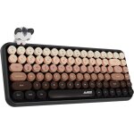 X 308i clavier bluetooth sans fil mini compact � 84 touches avec poup�e chat magn�tique machine � �crire ...