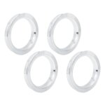 X autohaux 4pcs bague de centrage 731mm � 561mm jante aluminium alliage voiture moyeu anneaux centriques ...