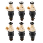 Injecteur x autohaux 6pcs 0280150701 13641310641 injecteur pour peugeot 406 1996 - 2004 605 1991 - 1999 ...