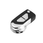 Coque de cl� x autohaux coque de cl� pour ds3 ds4 plip t�l�commande 2 boutons bo�te rechange