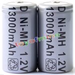 X1 pile lr20 r20 d rechargeable 1. 2v ni - mh ultracell 13000mah