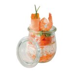 X12 bocaux weck verre avec couvercle 0. 22 l - aps