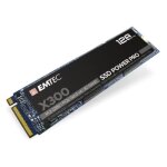 Ssd - emtec - x300 - 128 go - pcie 3. 0 x4 - gestion de m�moire ecc