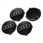 X4 centres de roue noir 60mm réf no:4b0 601 170 emblème audi cache moyeu X4 centres de roue noir 60mm réf no:4b0 601 170 emblème audi cache moyeu