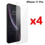X4 film protection verre trempe iphone 11 pro