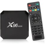 X96 4k mini lecteur multimdia tv box android tv box avec chipset amlogic s905w quad core prise en charge ...
