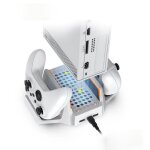 Station de refroidissement xbox series s avec chargeur et batteries - blanc - mixte