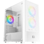 Xigmatek oreo arctic (blanc) - boitier sans alimentation - mini tour - format m - atx