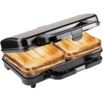 Xl appareil croque monsieur appareil � sandwich id�al pour les sandwichs am�ricains (xl) pour deux sandwichs ...