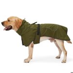 Xl - veste imperm�able pour chien avec doublure polaire douce manteau chaud et r�fl�chissant pour temps ...