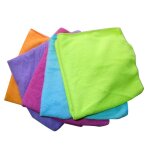 Xlpt lot de 5 carr�s microfibres 40x40cm - chiffon microfibre
