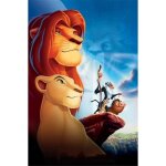 Xout - 352 sftdf le roi lion kit de peinture diamant bricolage adulte 5d mosa�que 3d rond - carr� complet ...