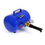 Wiltec booster de pneus 325 l canon � air 10 bars max. gonfleur de pneus � air comprim� compresseur jante ...