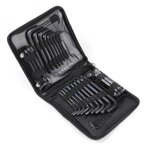 Xpotool jeu de cls hexagonales 45 pcs. mtrique impriale 2 cl plian