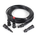 Xpotool tuyau dboucheur canalisation 20m 4 adaptateurs pour nettoyeur