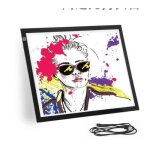 Xt17059 - tablette lumineuse a3 led sketchpad table � dessin pav� � dessin transparent plateforme trois ...
