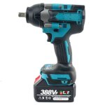 Xutopb cl  choc brushless 21v 350 nm avec 2 batteris 21v - boulonneuse  choc - 20 accessoires coffret ...