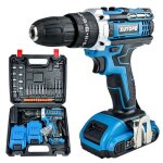 Xutopb perceuse visseuse sans fil avec 2 batteries - 45nm - 21v Électrique à percussion - 2 vitesses ... Xutopb perceuse visseuse sans fil avec 2 batteries - 45nm - 21v Électrique à percussion - 2 vitesses ...