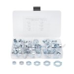 Collier de serrage  double oreille xuy - conception 360 - 80pcs - 6 tailles