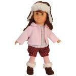 Y7404 poupe mademoiselle coquette rousse 9065