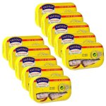 Yacout - lot 10x sardines piment�es � lhuile - conserve 125g